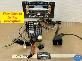 OEM 1975 Cadillac Eldorado Deville Fleetwood Calais Commercial Chassis UNDER DASH FUSE BOX PANEL